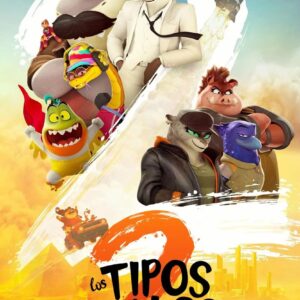 Cartel del cine de verano de Baños de Montemayor: Los Tipos Malos 2, domingo 16 de agosto a las 22:00 en la pista polideportiva exterior