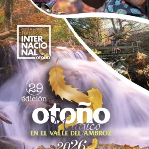 Portada del programa de la 29.ª edición del Otoño Mágico en el Valle del Ambroz, del 23 de octubre al 29 de noviembre de 2026